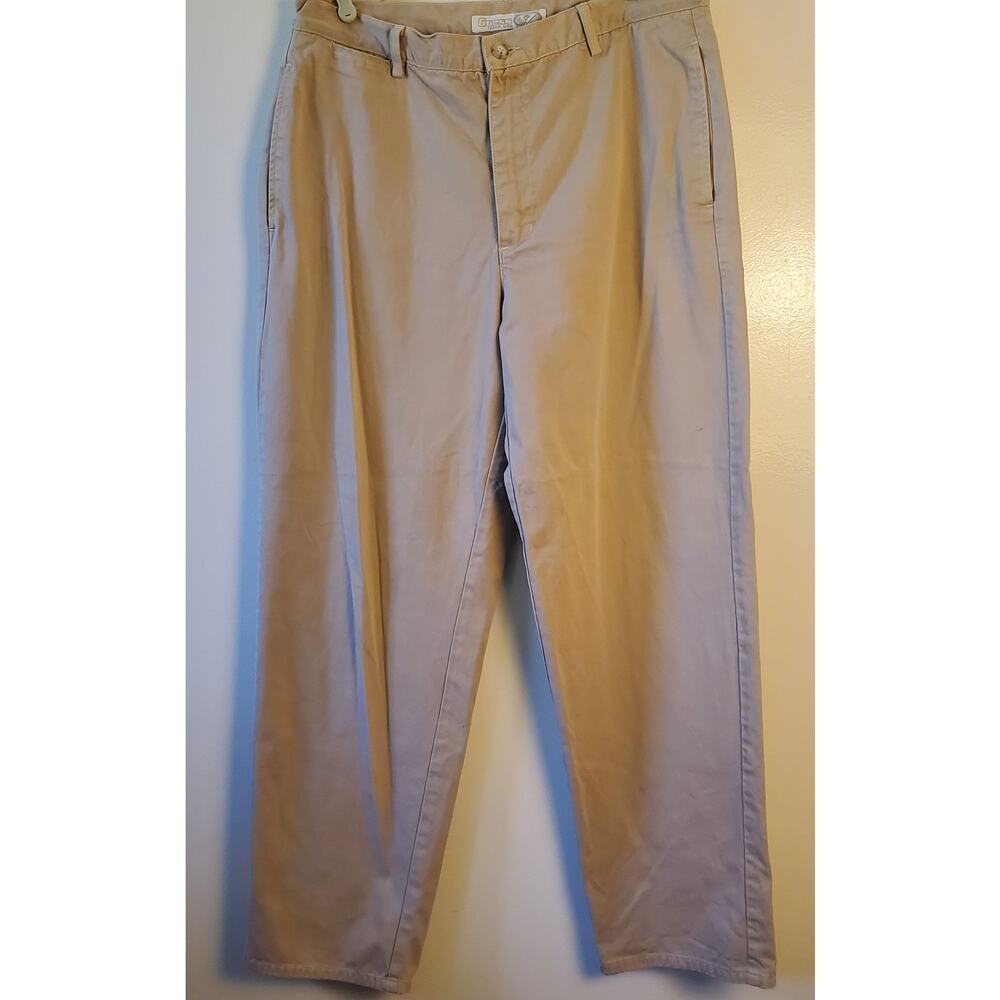 Vintage 80's Guess Baggy Mens Khaki Chino Pants Size 36x32 Skater Retro USA